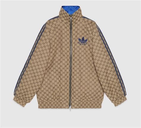 adidas x gucci reversible jacket|adidas x gucci jewelry.